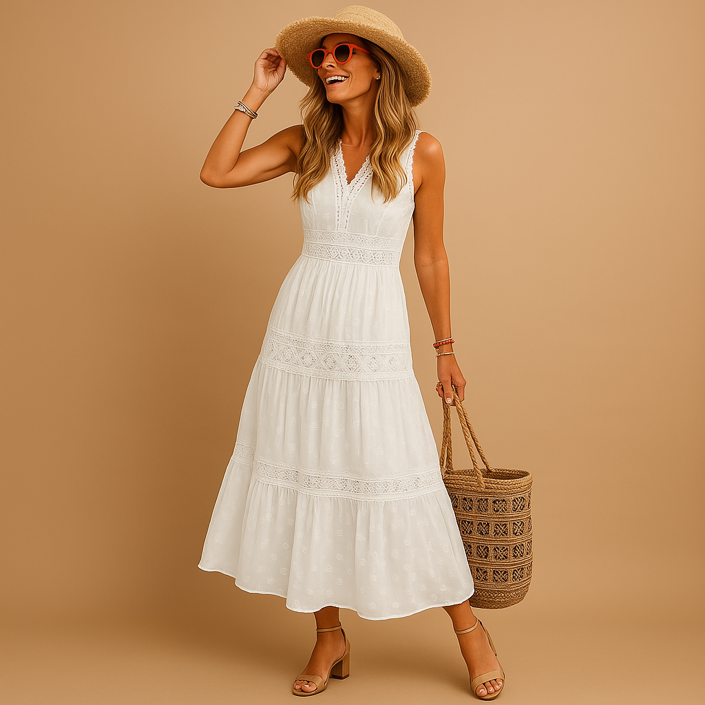 Yara | Boho letnia sukienka w stylu Ibiza dla kobiet