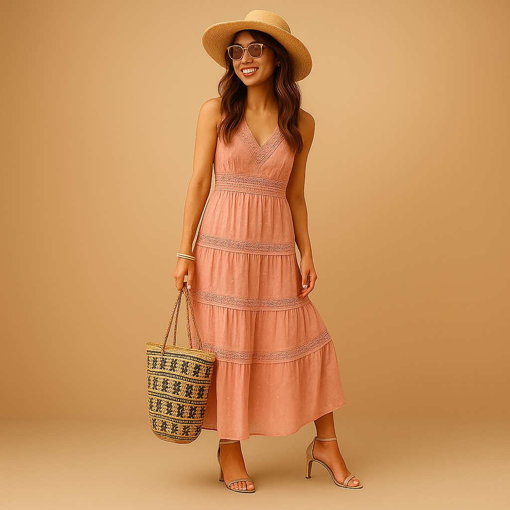 Yara | Boho letnia sukienka w stylu Ibiza dla kobiet