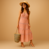 Yara | Boho letnia sukienka w stylu Ibiza dla kobiet
