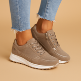 Przewiewne, lekkie sneakersy z zamkiem blyskawicznym dla kobiet | Marije