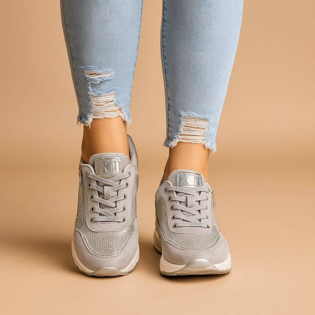 Wygodne buty casualowe o szerokim kroju dla kobiet | Elianne