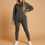 Zestaw bluzy i spodni dresowych dla kobiet z miekkiego materialu | Valerie