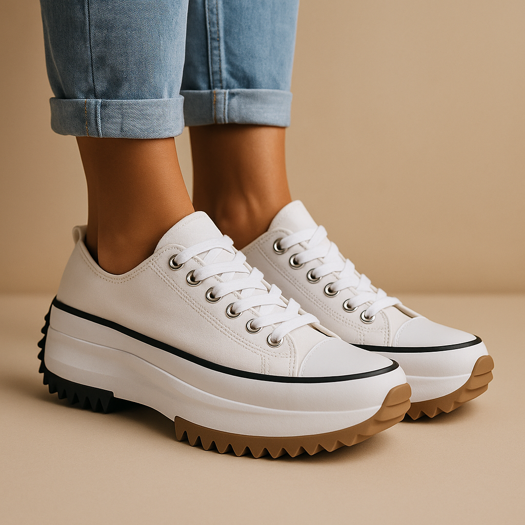 Sneakers na platformie z gruba podeszwa dla kobiet | Elin