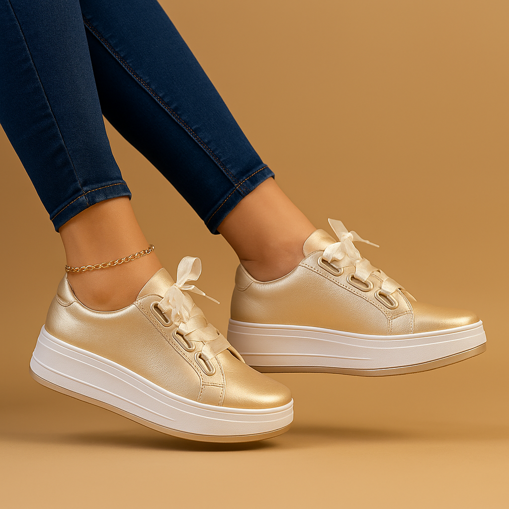 Sneakers retro z vintage'owym wygladem dla kobiet | Jinte