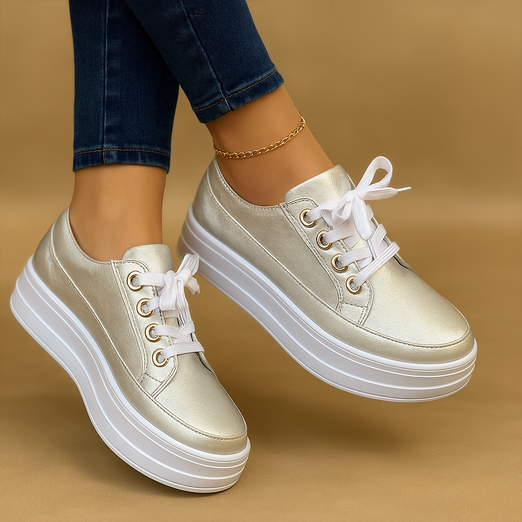Sneakers retro z vintage'owym wygladem dla kobiet | Jinte