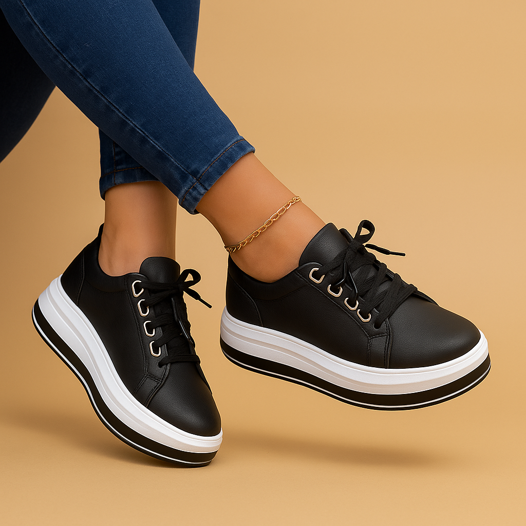 Sneakers retro z vintage'owym wygladem dla kobiet | Jinte