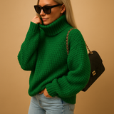 Cieply Sweter Damski z Dzianiny | Marjolein